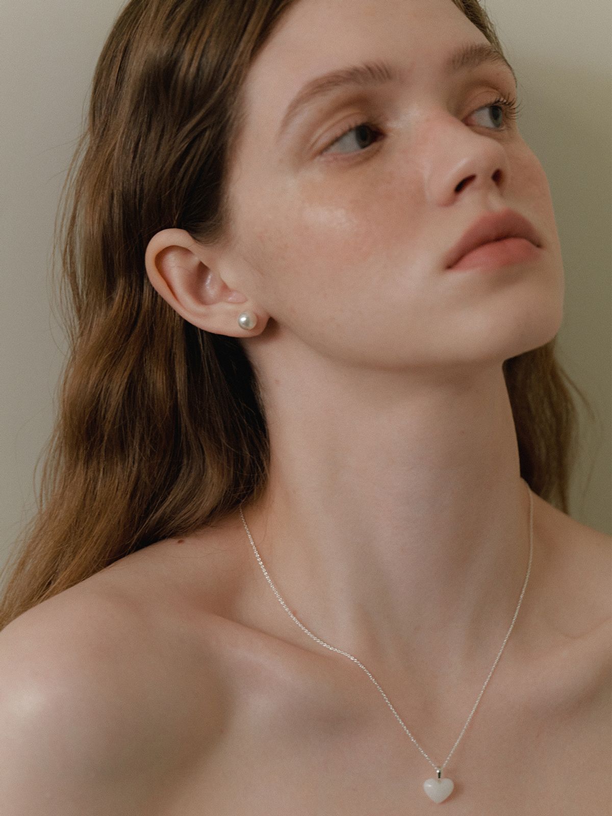 리엔느와르(leeENoir) Classic Pearl Earring (8mm/10mm)