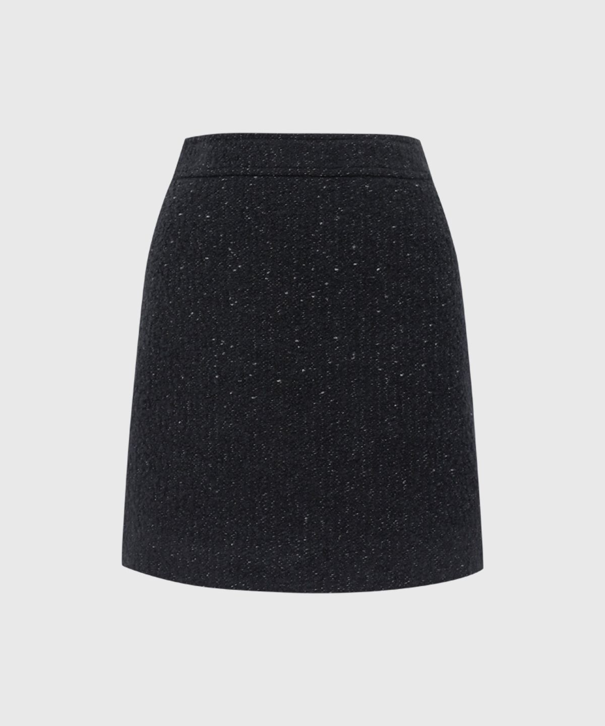룩캐스트(LOOKAST) 로랑 울 메탈릭 스커트 / LAURANT WOOL METALLIC SKIRT_2colors