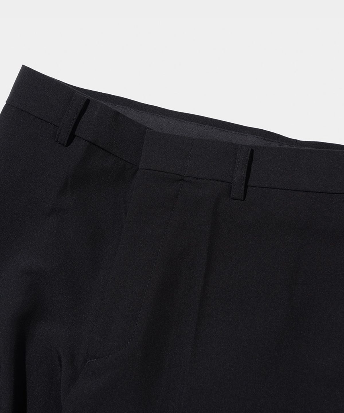 스탠드먼츠(STANDMENTS) COMFORT WIDE TROUSERS BLACK