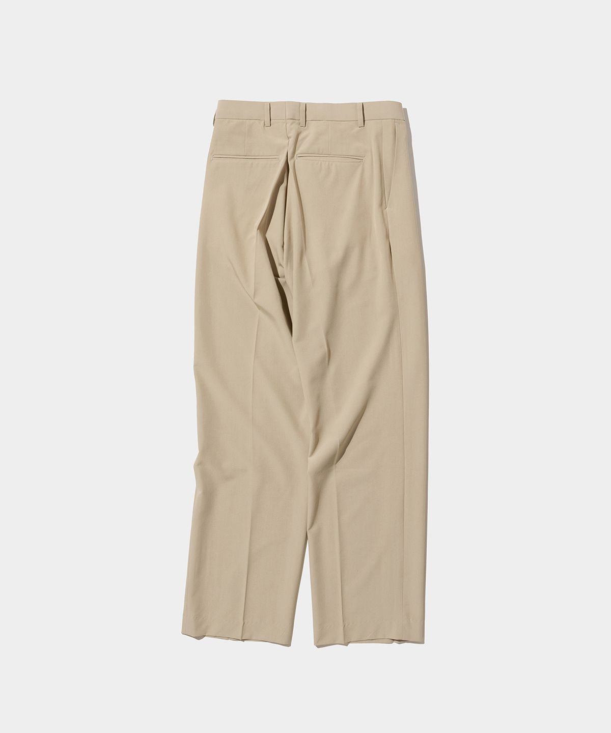 스탠드먼츠(STANDMENTS) COMFORT WIDE TROUSERS BEIGE