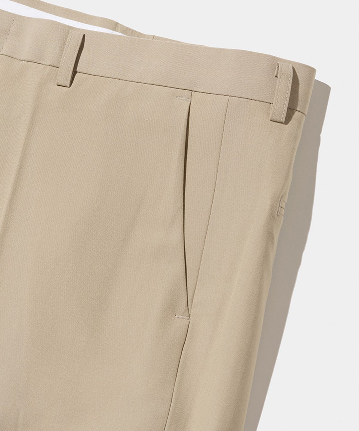 스탠드먼츠(STANDMENTS) COMFORT WIDE TROUSERS BEIGE