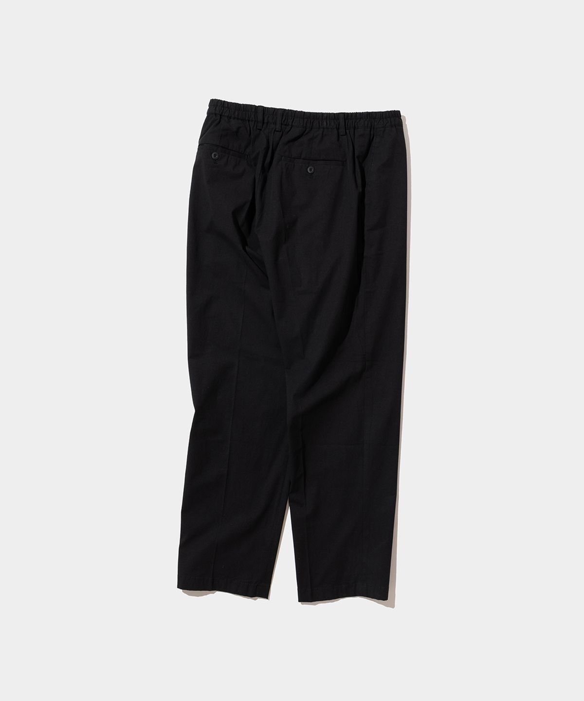 스탠드먼츠(STANDMENTS) LIGHTWEIGHT TROUSERS BLACK