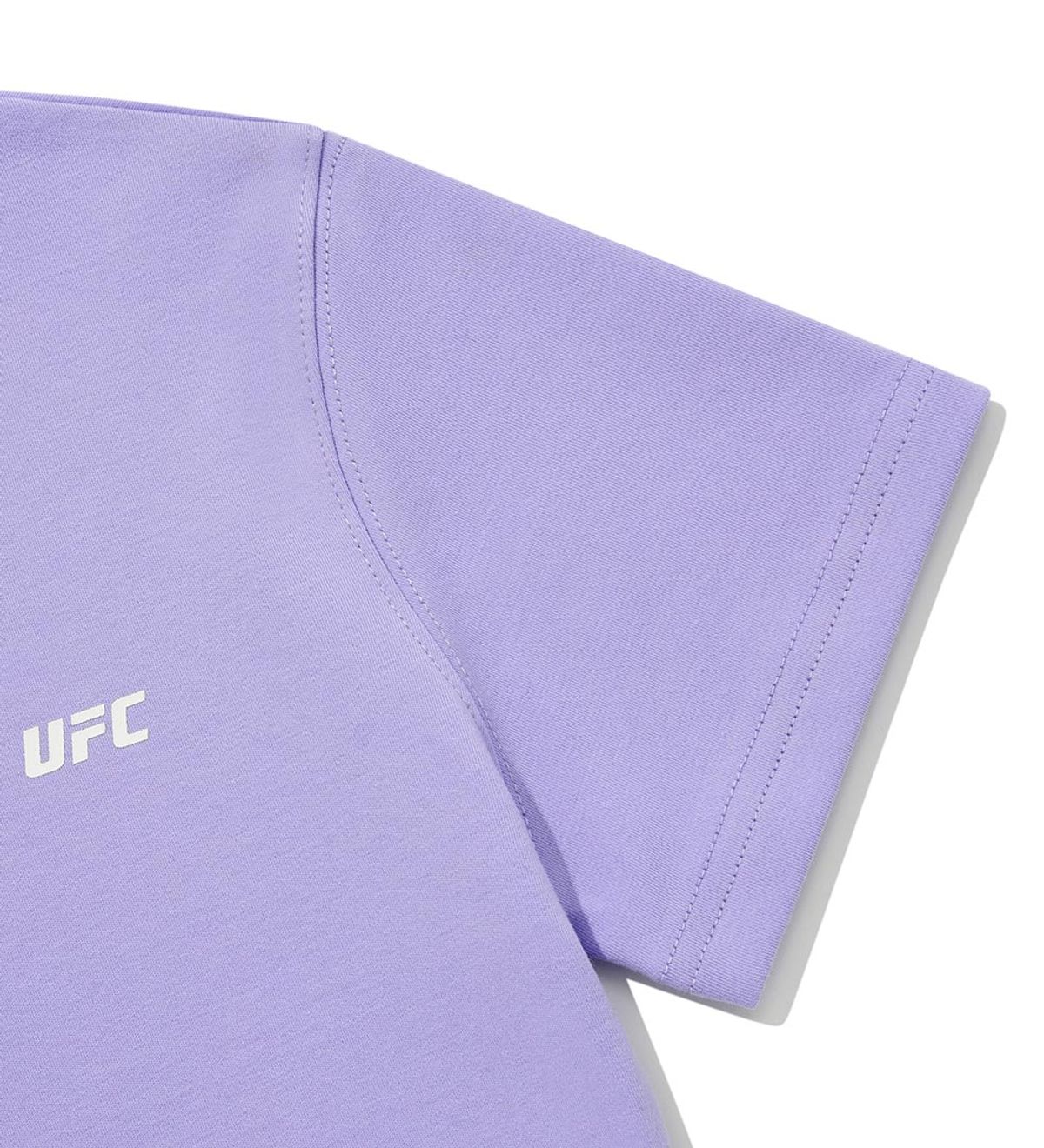 유에프씨 스포츠(UFC SPORT) UFC 우먼스 피지컬 크롭핏 반팔 티셔츠 라이트바이올렛 U2SSV2233LV