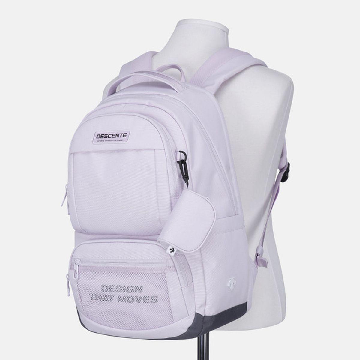 데상트(DESCENTE) 에이블 백팩 (22L) 라벤더(SP123UBP13)