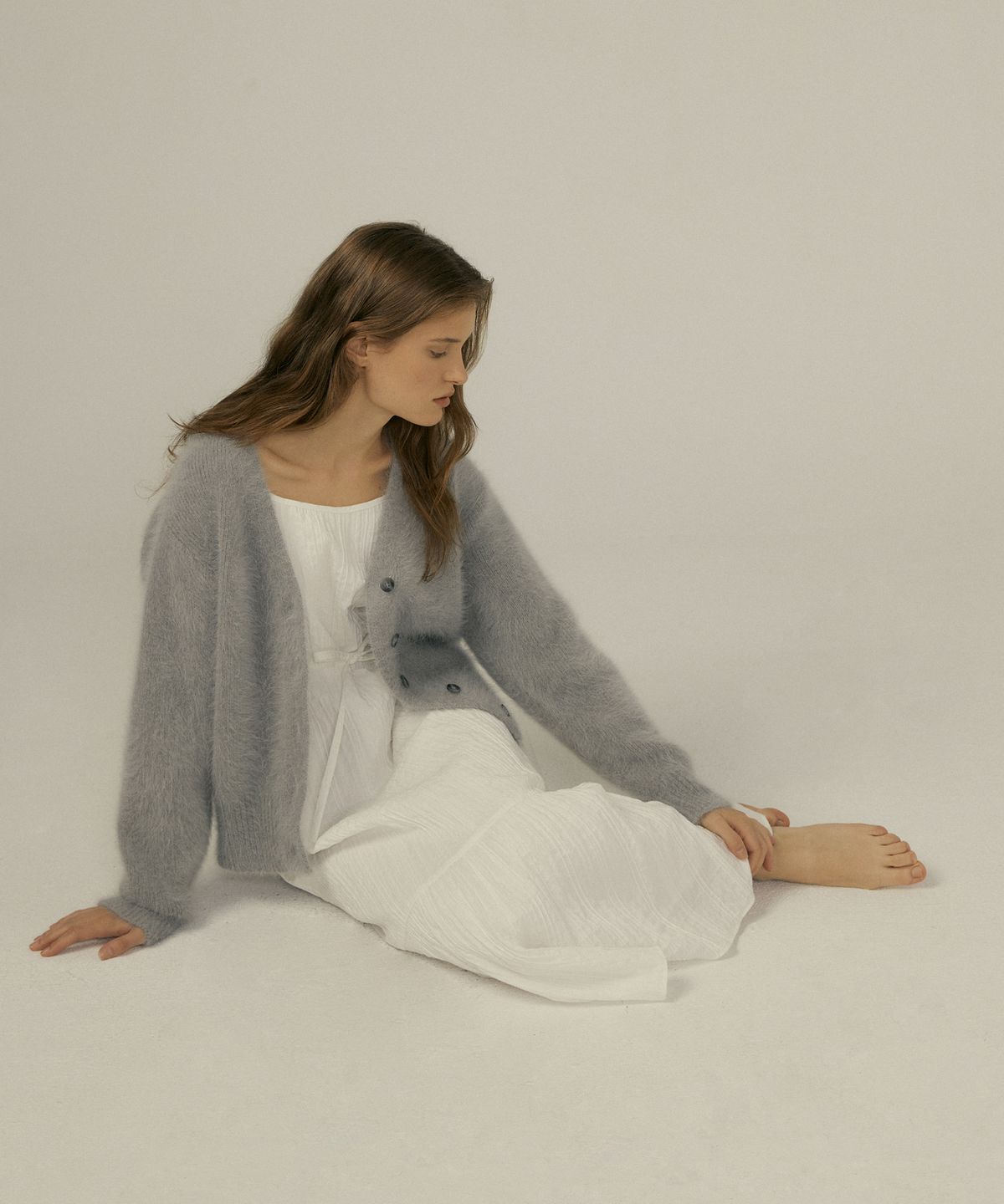 오떼뜨(OCTETTE) COZY COTTON SLIP OPS_IVORY