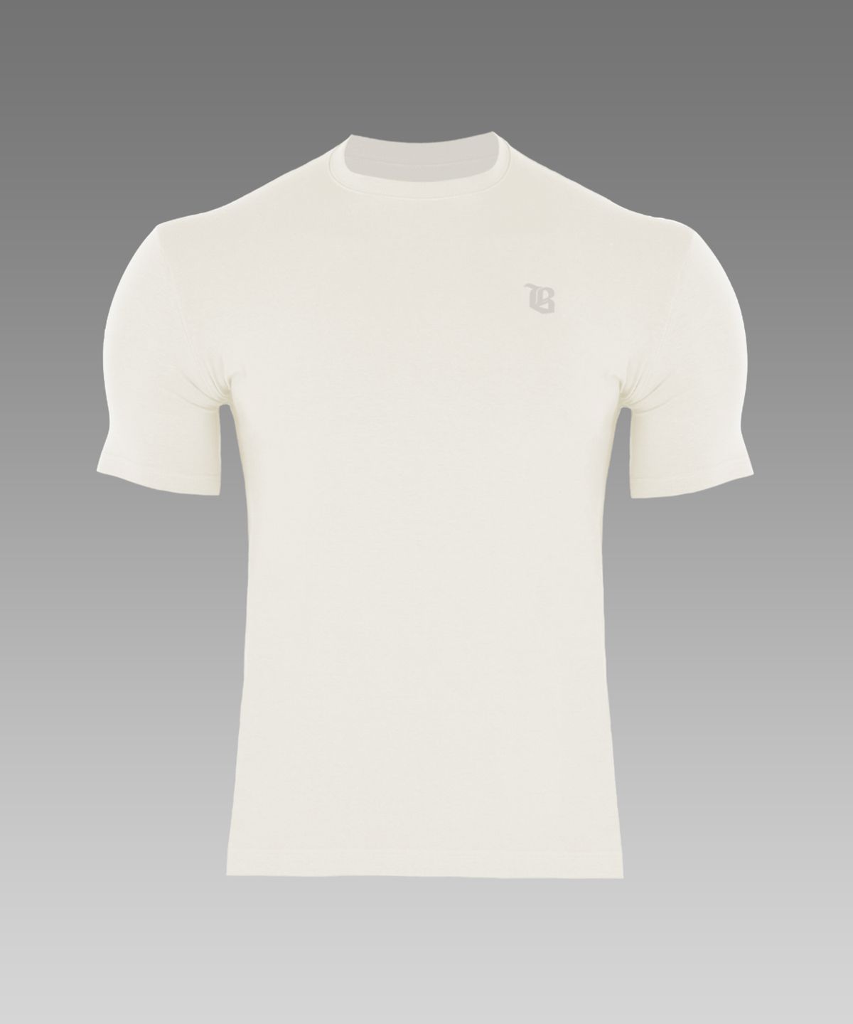 보스트핏(BOASTFIT) 머슬핏 경이로운 반팔티셔츠 Creamy White