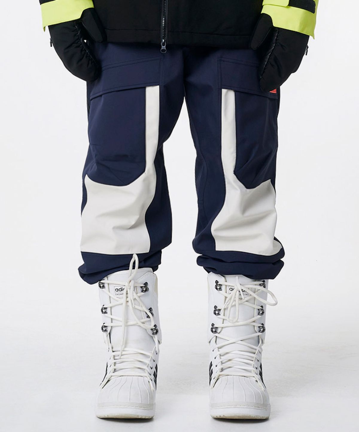 돌아우터웨어(DOLL OUTERWEAR) 콰트레 스노우보드복 조거 팬츠 네이비  남녀공용