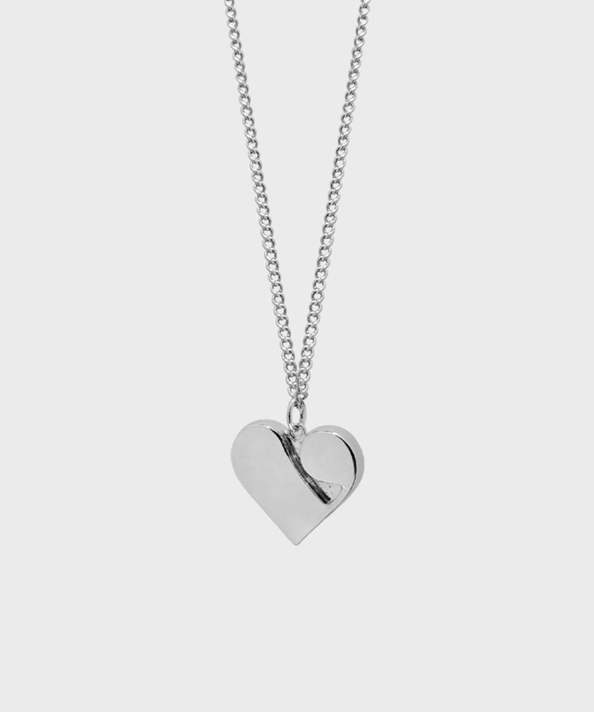 잇더즌매터(IT DOESN'T MATTER) Flat heart symbol necklace