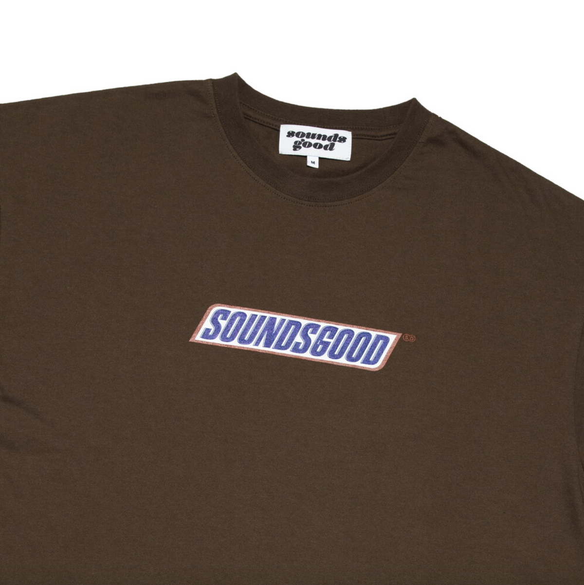 사운즈굿(SOUNDS GOOD) SOUNDSGOOD Tee - Chocolate
