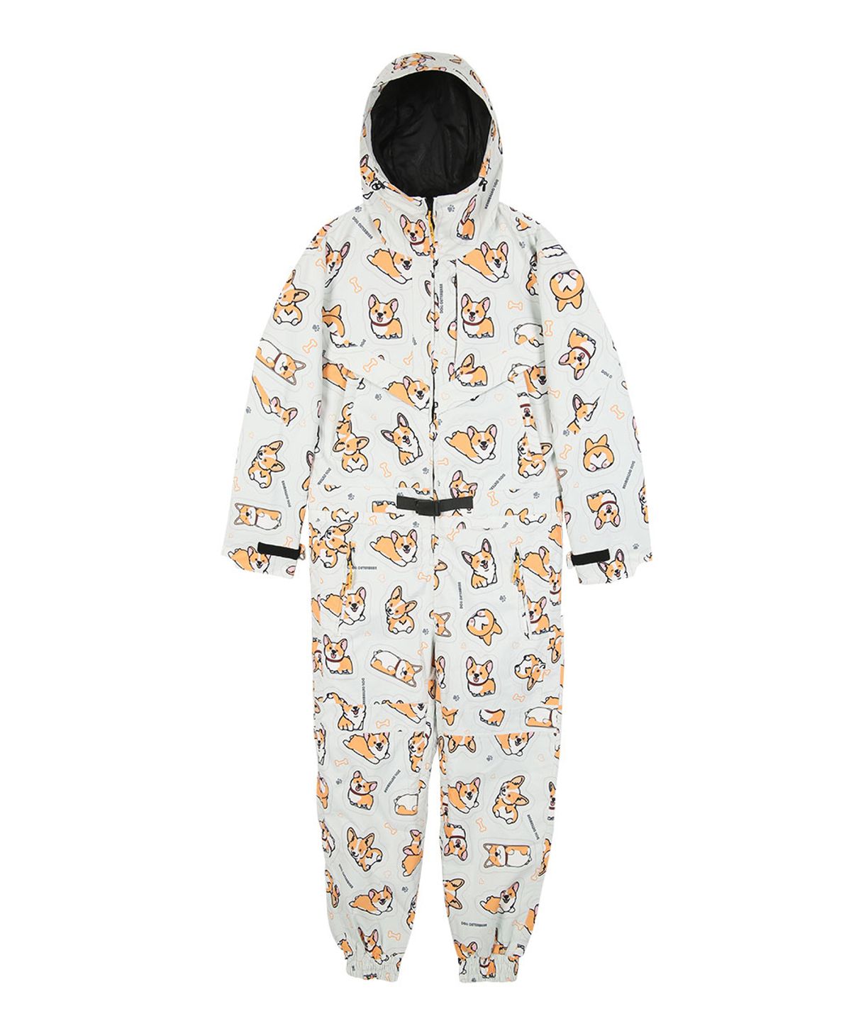 돌아우터웨어(DOLL OUTERWEAR) 2324 브이라인 스노우보드복  점프슈트  남녀공용 보드복자켓 보드복팬츠
