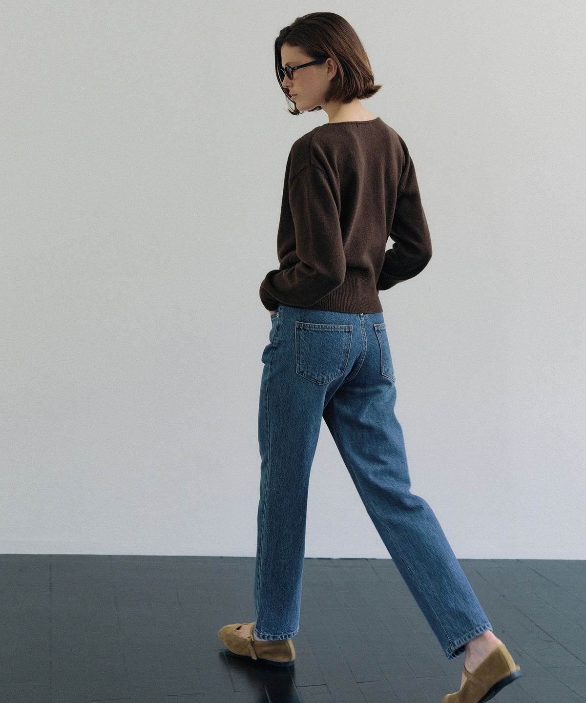 오떼뜨(OCTETTE) CLASSIC BOY-FIT COTTON DENIM_BLUE