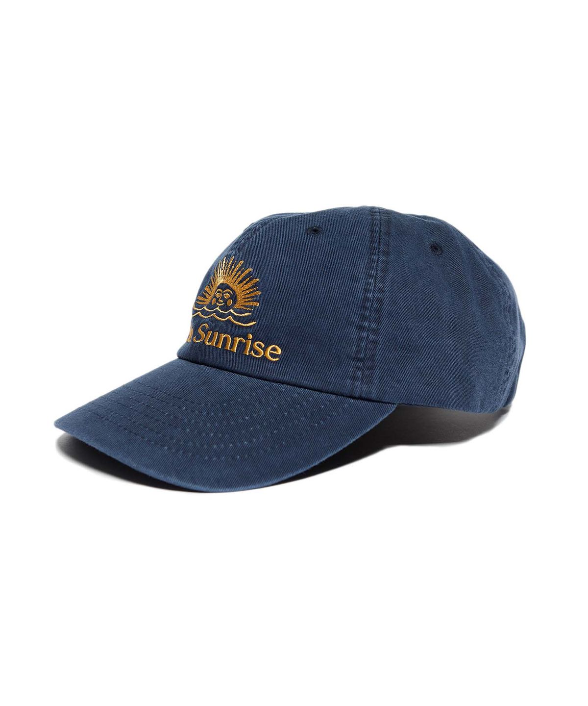 헬로 선라이즈(HELLO SUNRISE) Washed OG Logo Ball Cap (Navy)