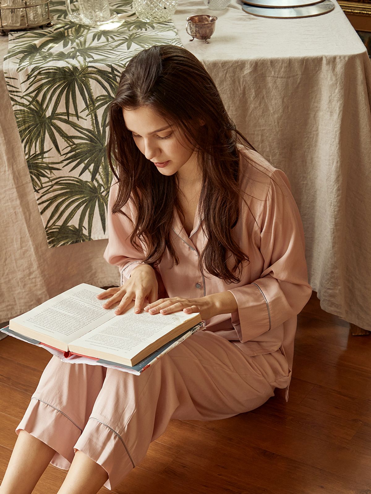 투엘브썸(TWELVESOME) 코멧 파자마 - 코랄핑크