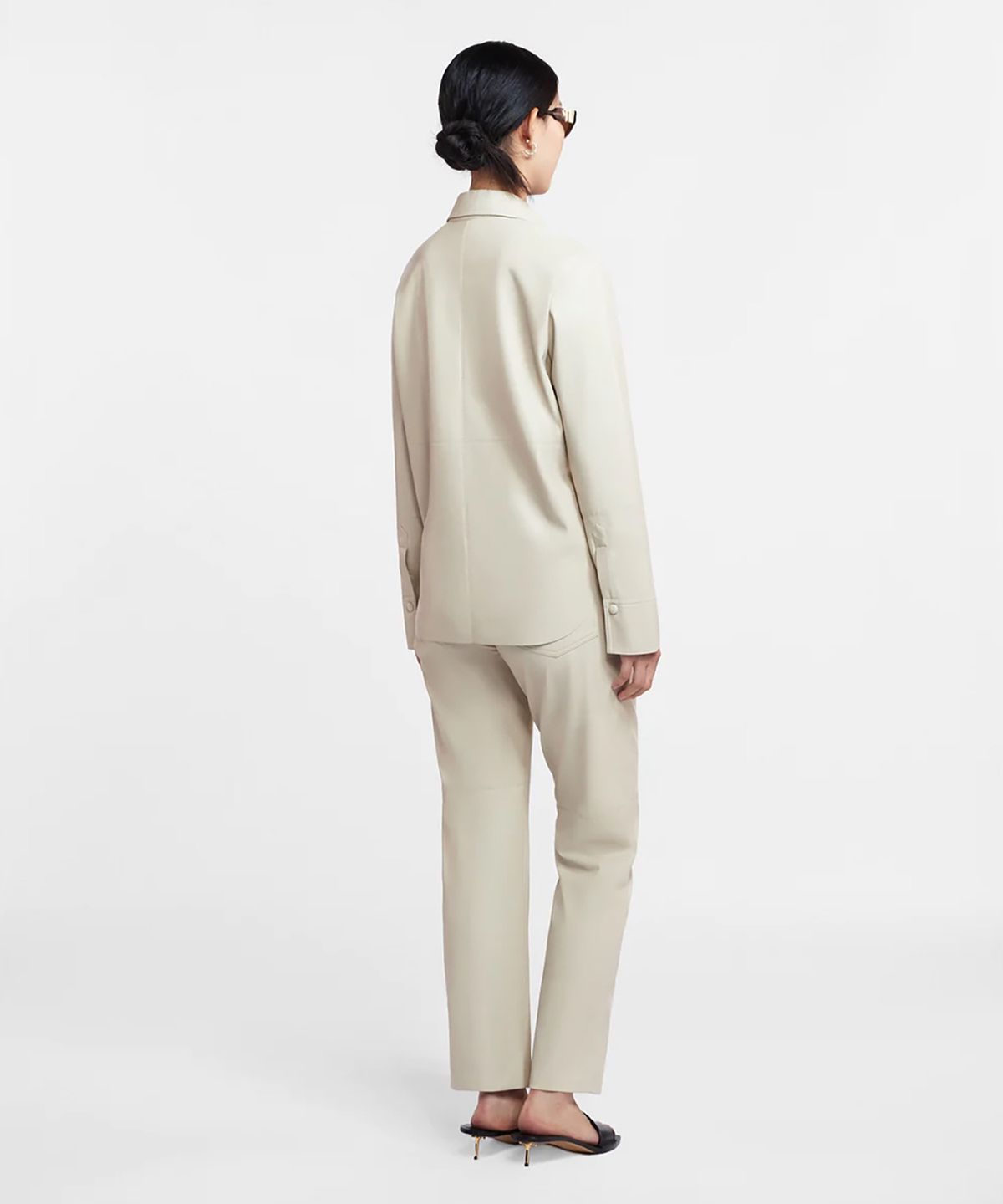 나누쉬카(NANUSHKA) (W) 비니 팬츠 크림 VINNI PANTS CREME