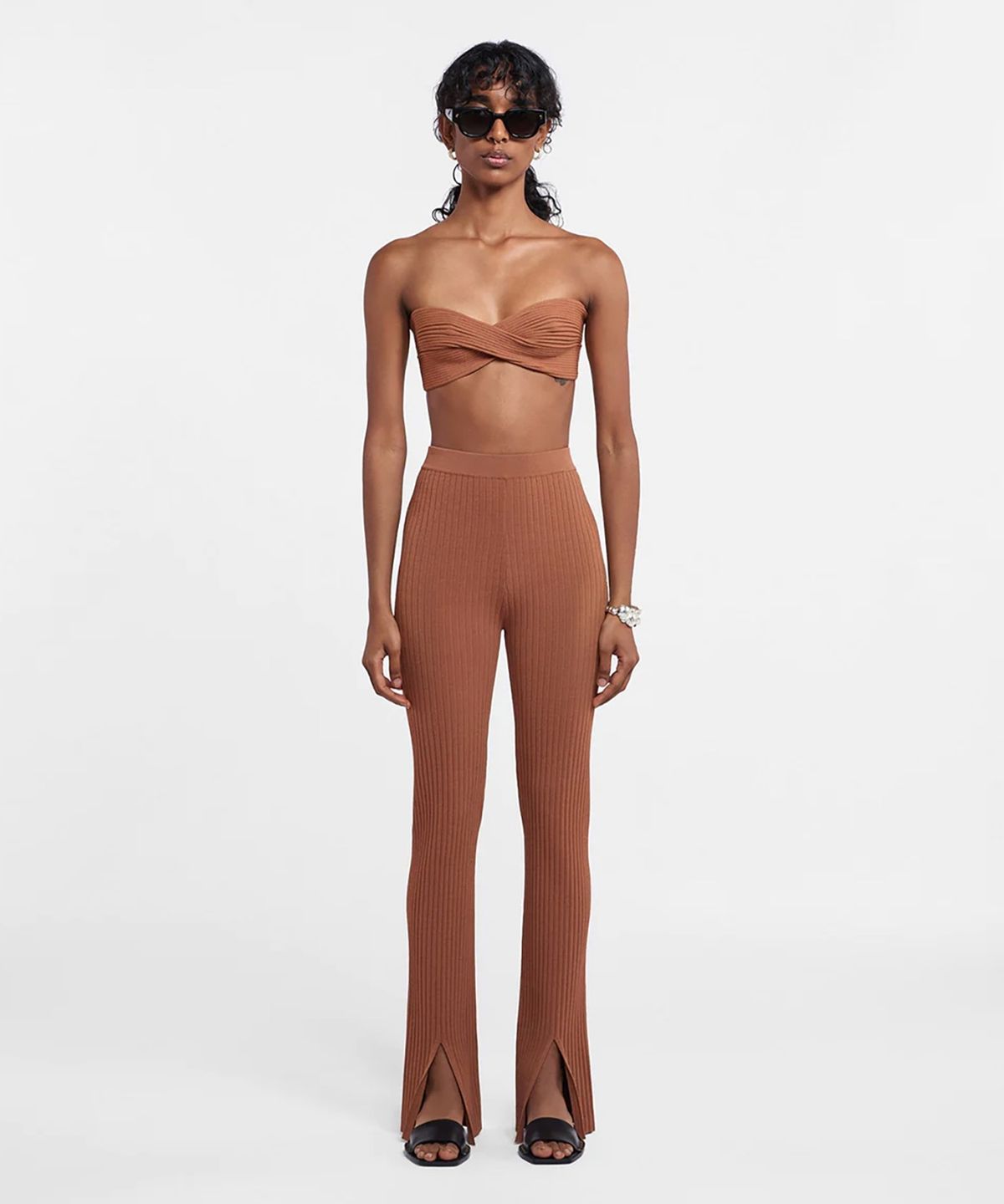 나누쉬카(NANUSHKA) (W) 애니 팬츠 체스넛 ANNY PANTS CHESTNUT