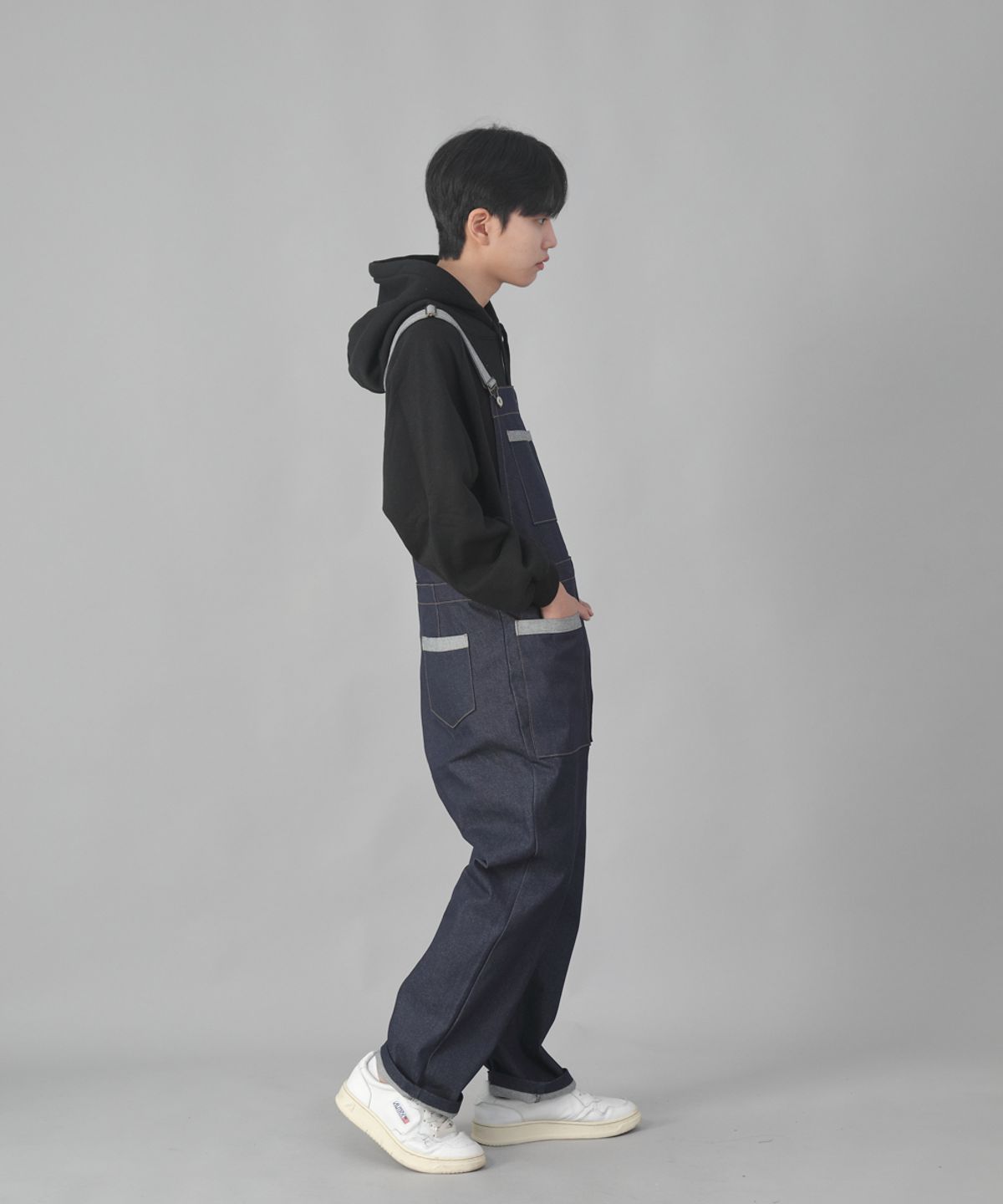 세인트크루(SAINTCREW) 카펜터즈 오버롤 CPT-620 데님 인디고