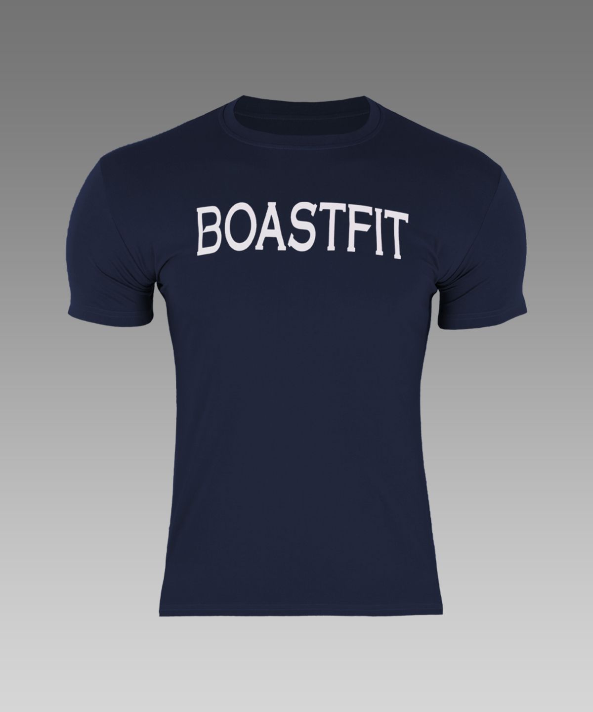 보스트핏(BOASTFIT) 기능성 트레이닝 반팔티셔츠 네이비