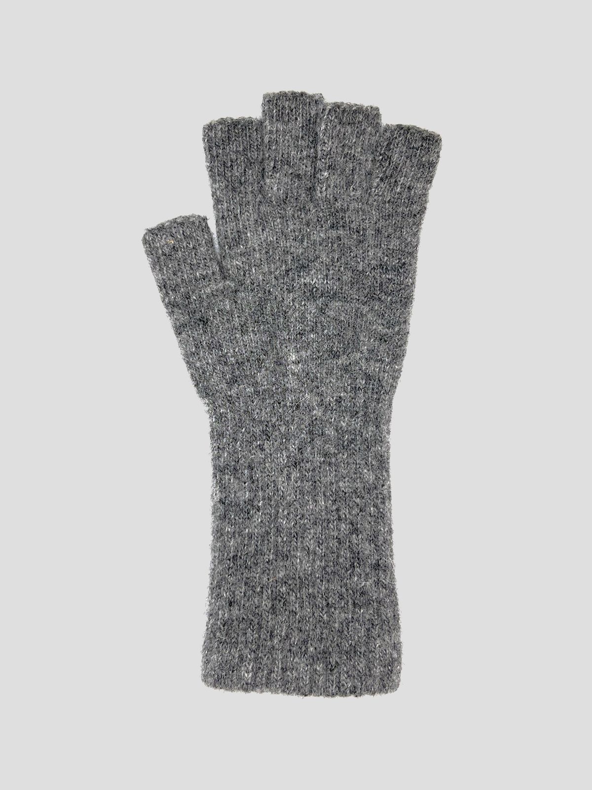 호이테(HEUTE) HET HAIF FINGER GLOVES (GREY)