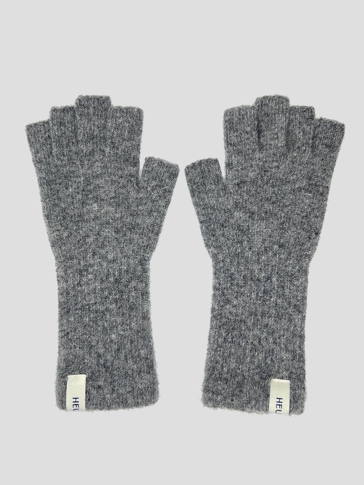 호이테(HEUTE) HET HAIF FINGER GLOVES (GREY)