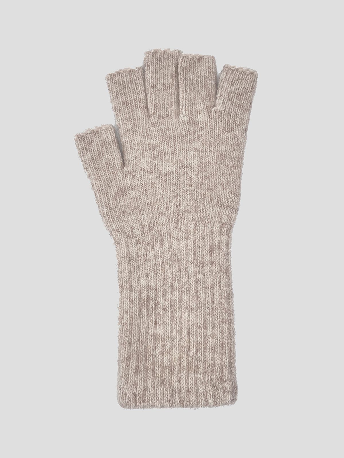 호이테(HEUTE) HET HAIF FINGER GLOVES (BEIGE)