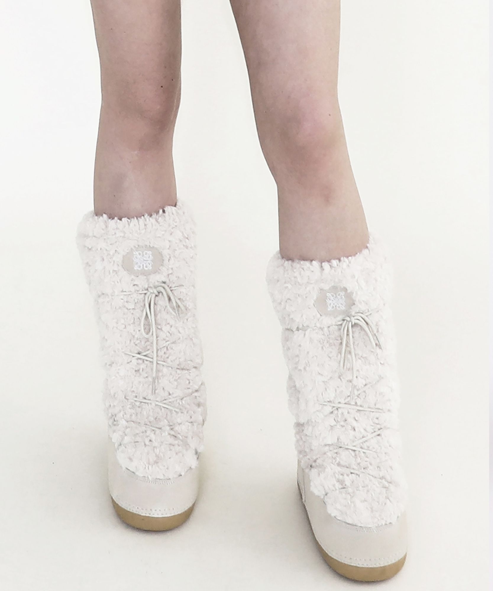 BADBLOOD★韓国大人気 Shepherd Boots Tall - Cream MUSINSA | BADBLOOD Shepherd Boots Tall - Cream
