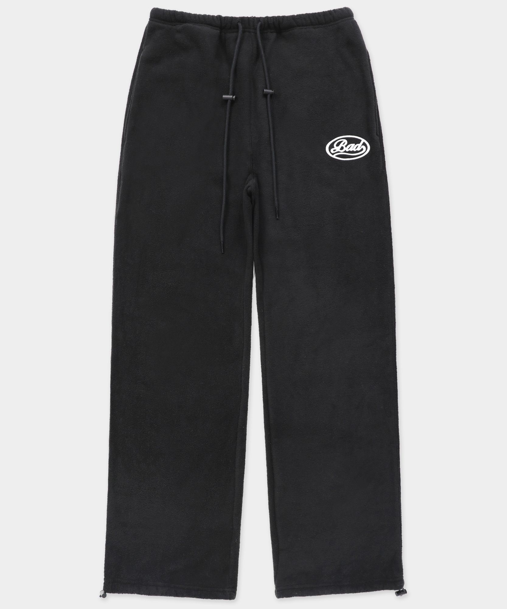 MUSINSA | BADBLOOD Fluffy Jogger Pants - Black