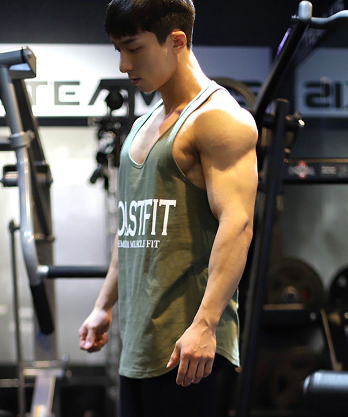 보스트핏(BOASTFIT) 시그니처 로고 헬스나시