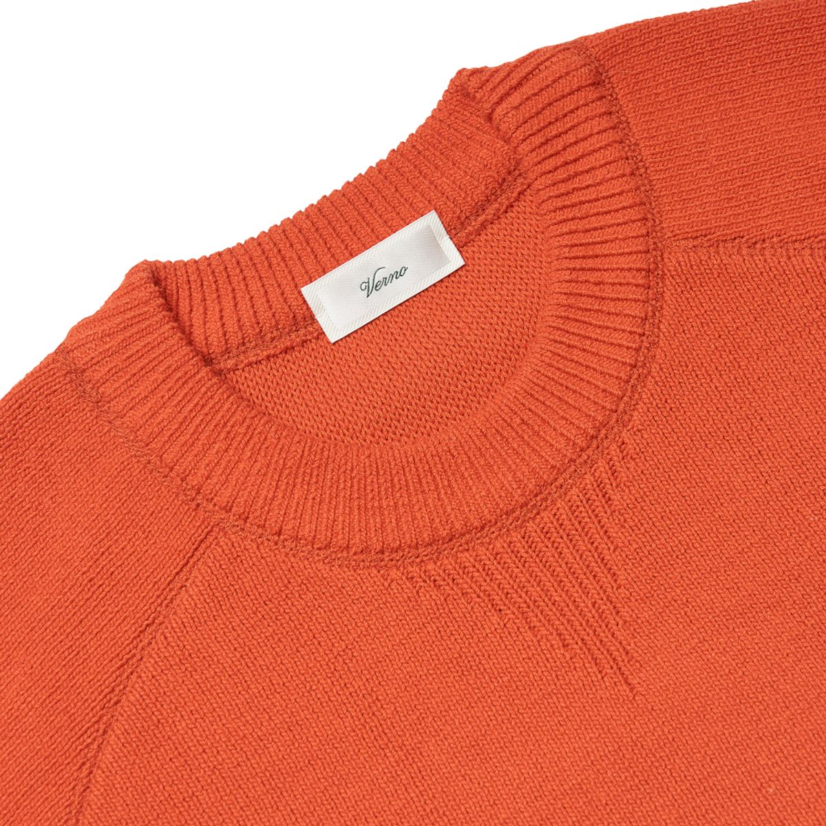 베르노(VERNO) [Casual] Sweat Knit Orange