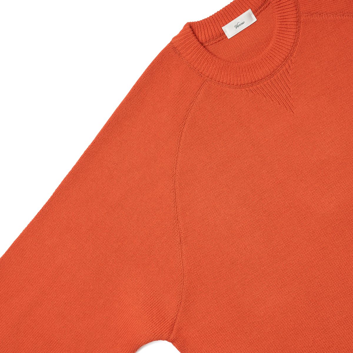 베르노(VERNO) [Casual] Sweat Knit Orange