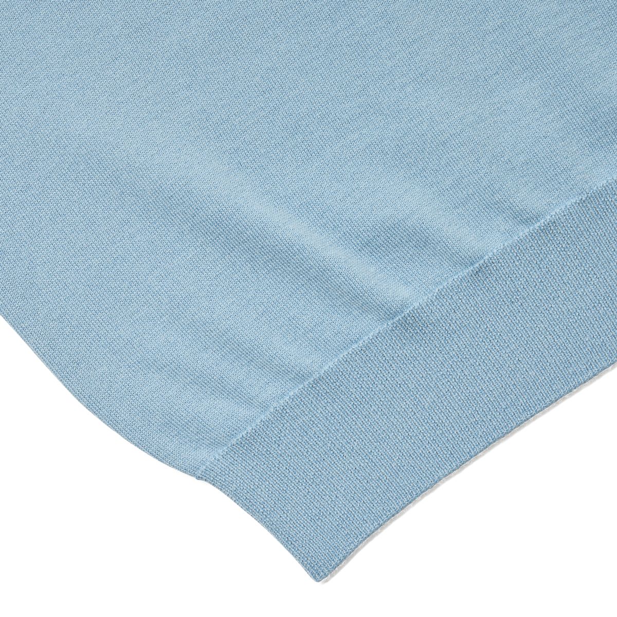 베르노(VERNO) [Casual] mock-neck knit Sky blue