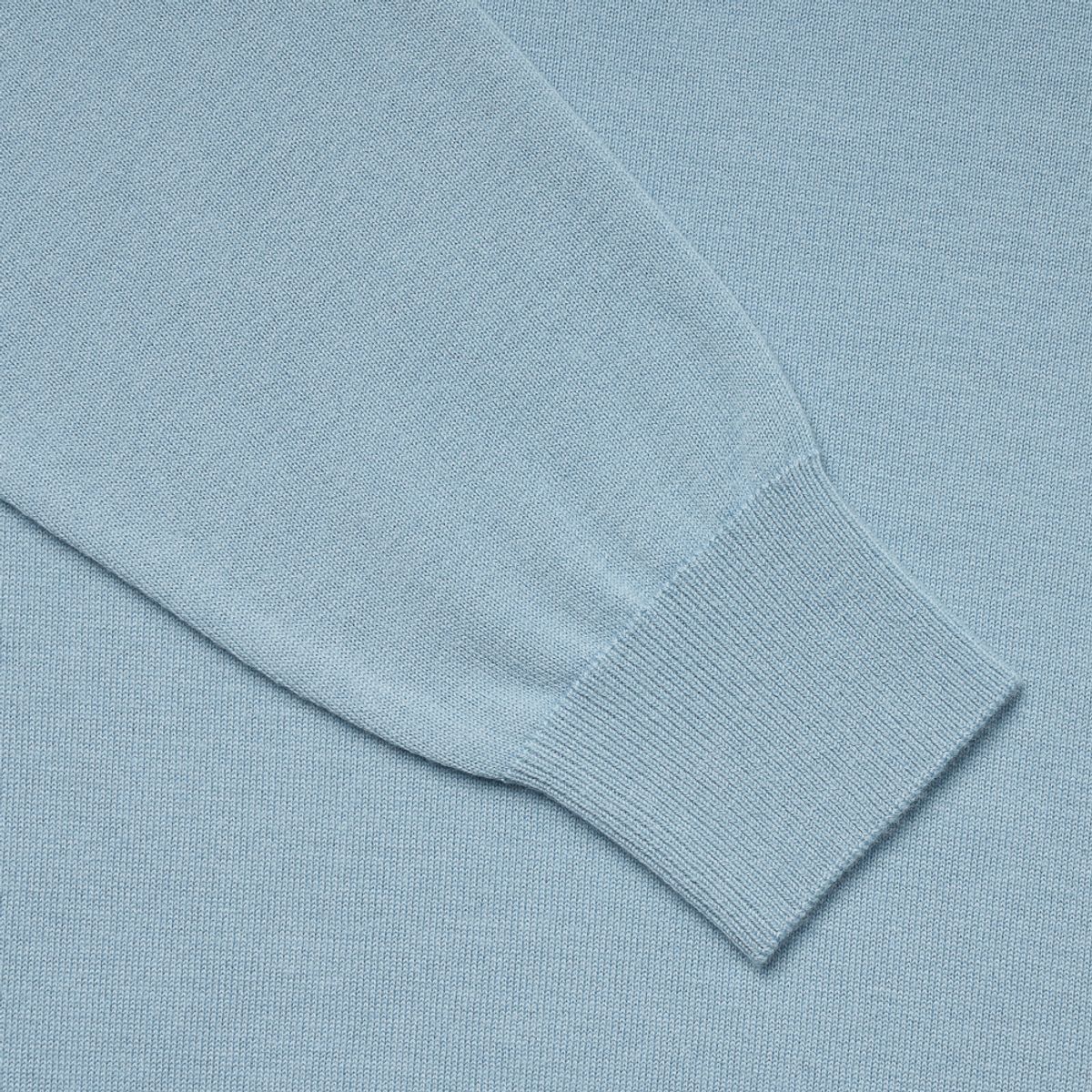 베르노(VERNO) [Casual] mock-neck knit Sky blue