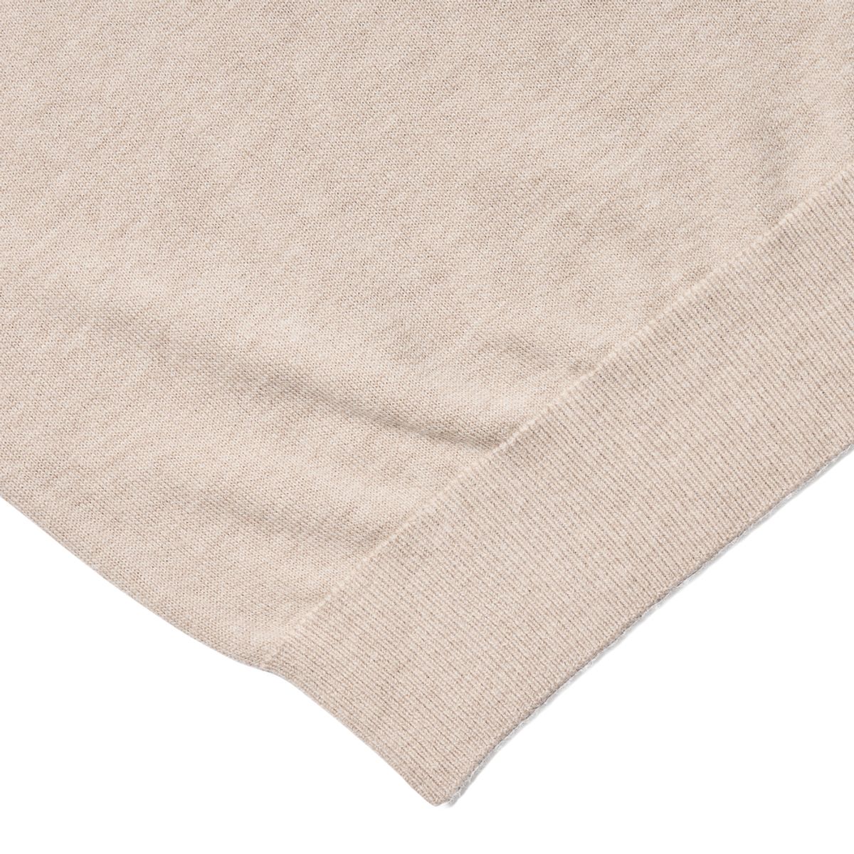 베르노(VERNO) [Casual] mock-neck knit Oatmeal