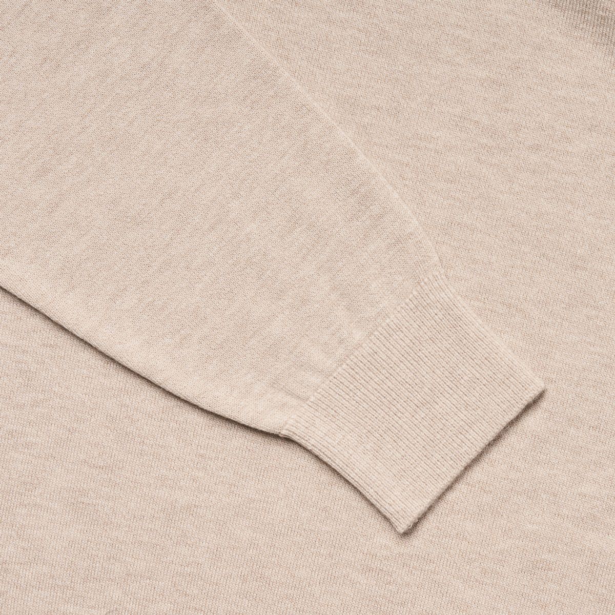 베르노(VERNO) [Casual] mock-neck knit Oatmeal