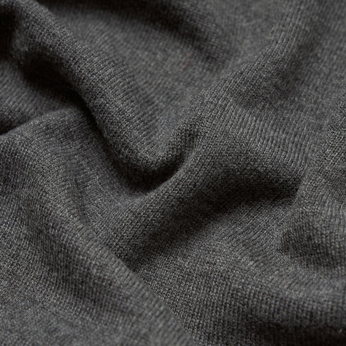 베르노(VERNO) [Casual] mock-neck knit Charcoal