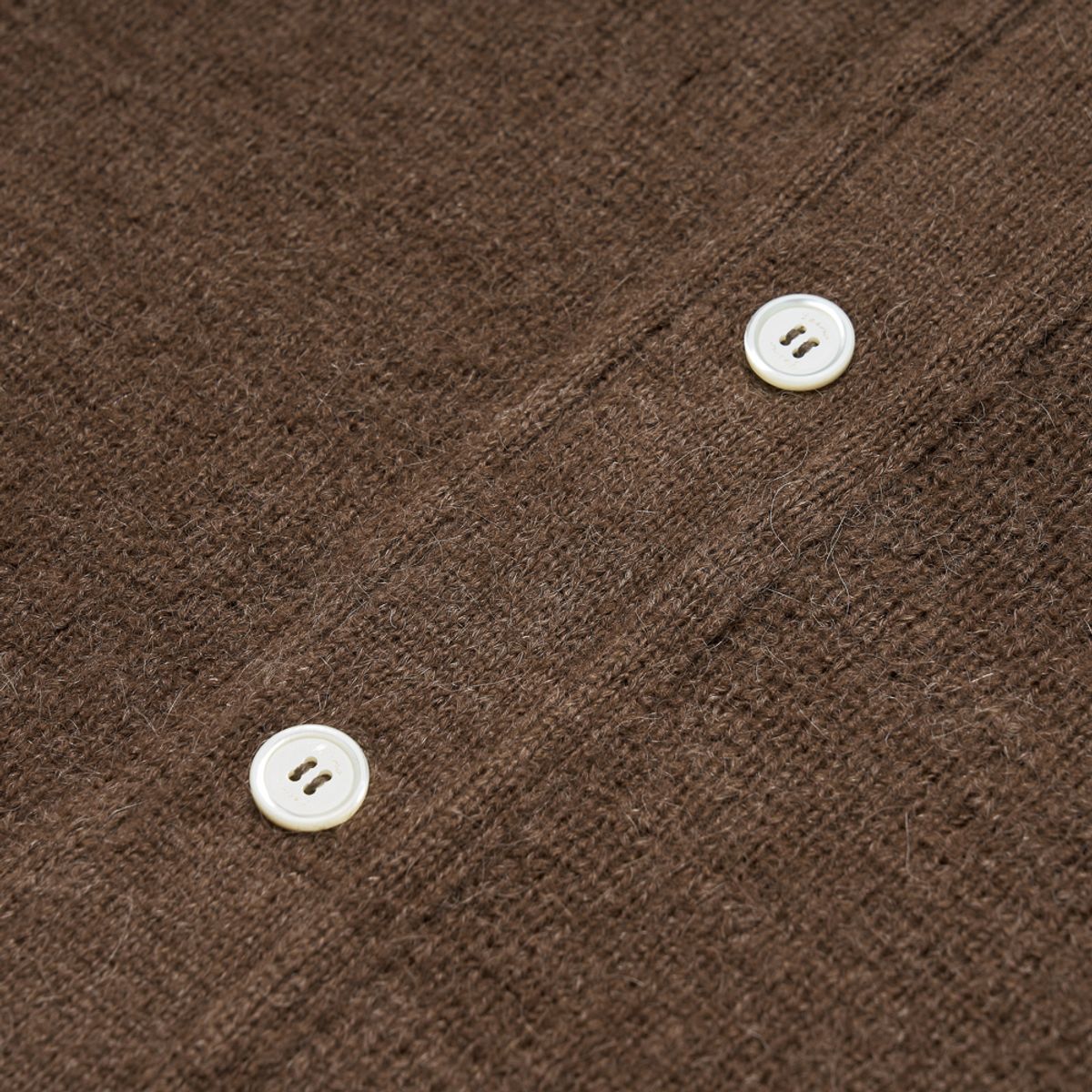 베르노(VERNO) [Casual] Alpaca cardigan knit Brown