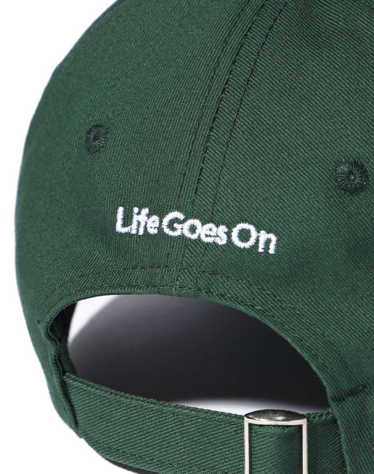 노밍(NOMING) Signature Small Logo Ball Cap - Deep Green