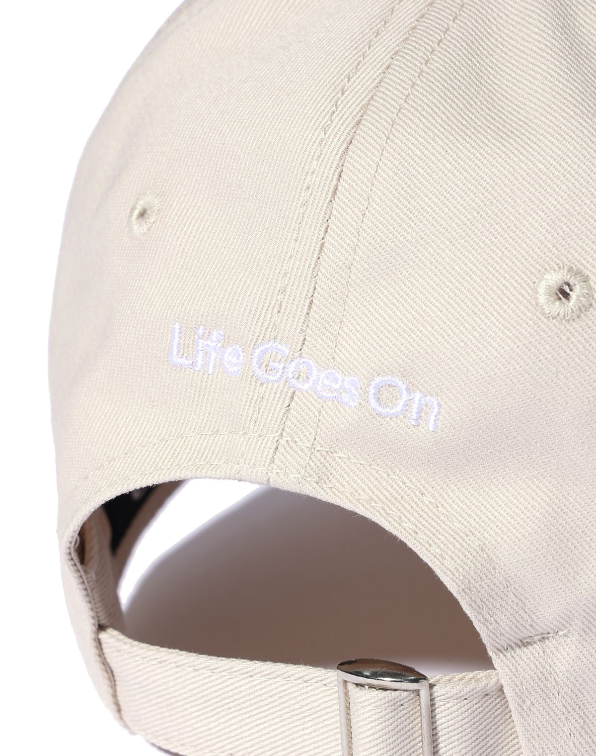 노밍(NOMING) Signature Small Logo Ball Cap - Beige