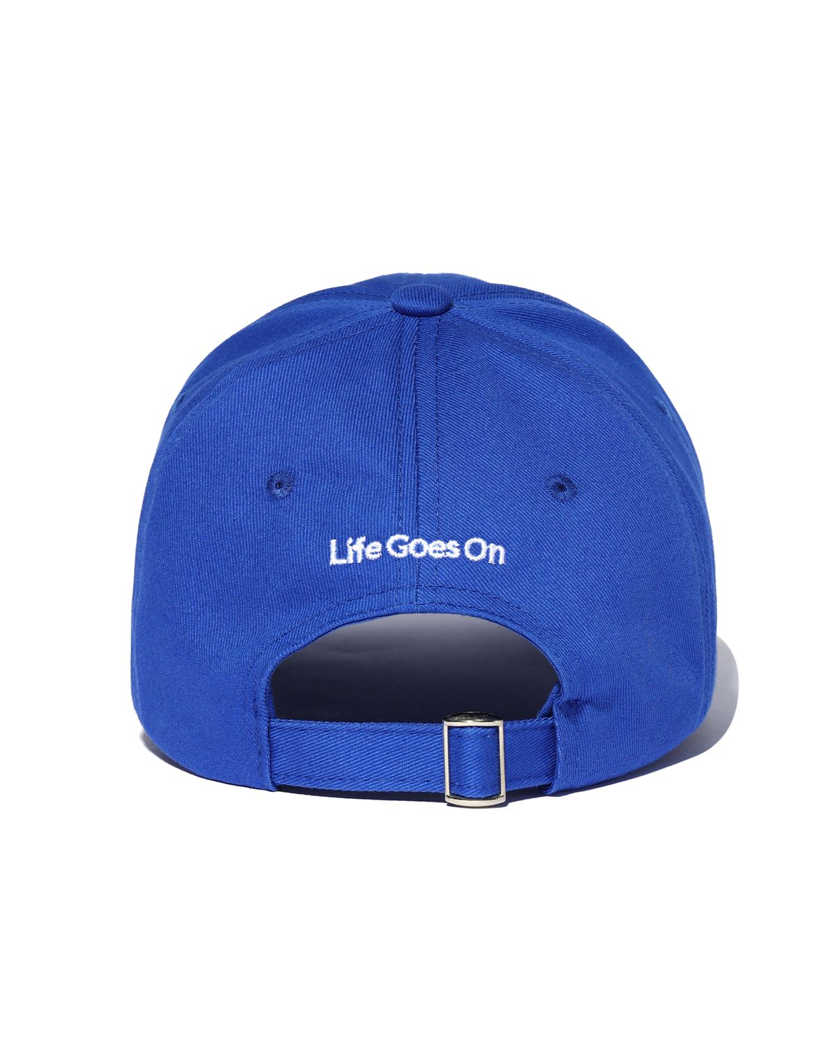 노밍(NOMING) Signature Small Logo Ball Cap - Blue