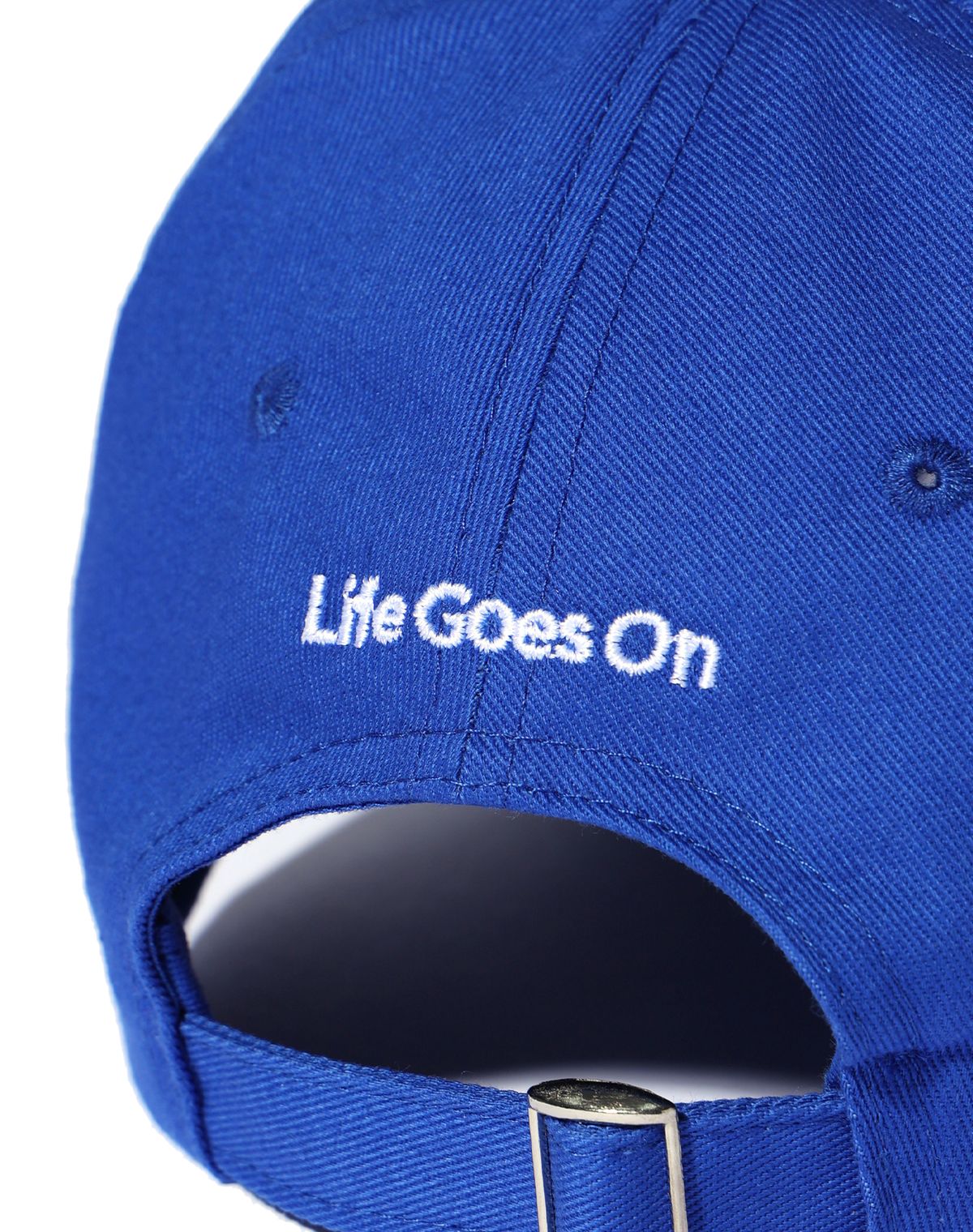 노밍(NOMING) Signature Small Logo Ball Cap - Blue