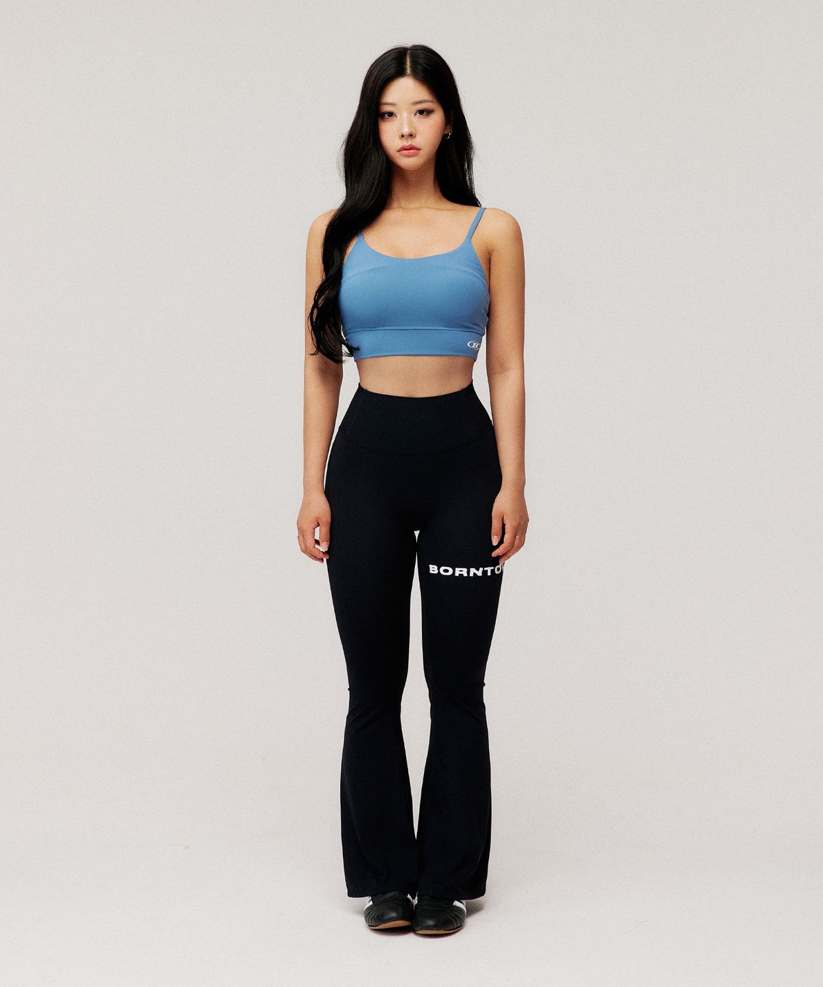 본투윈(BORN TO WIN) SQUARE FIT BRA TOP [BLUE]