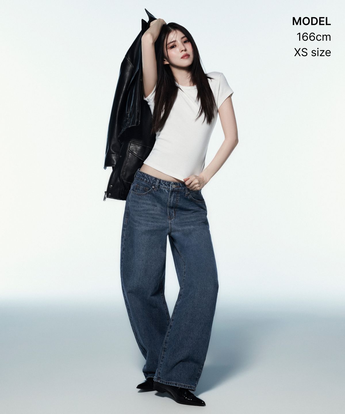 무신사 스탠다드 우먼(MUSINSA STANDARD WOMAN) 우먼즈 슬림 크루 넥 티셔츠 [화이트]