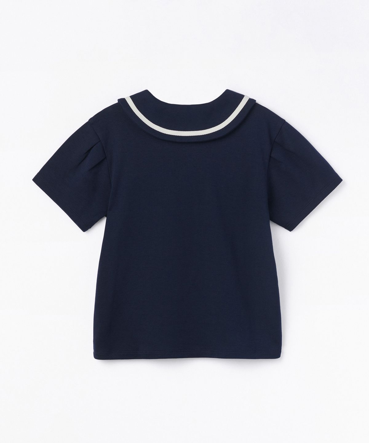 무신사 스탠다드 키즈(MUSINSA STANDARD KIDS) 세일러 칼라 티셔츠 [네이비]