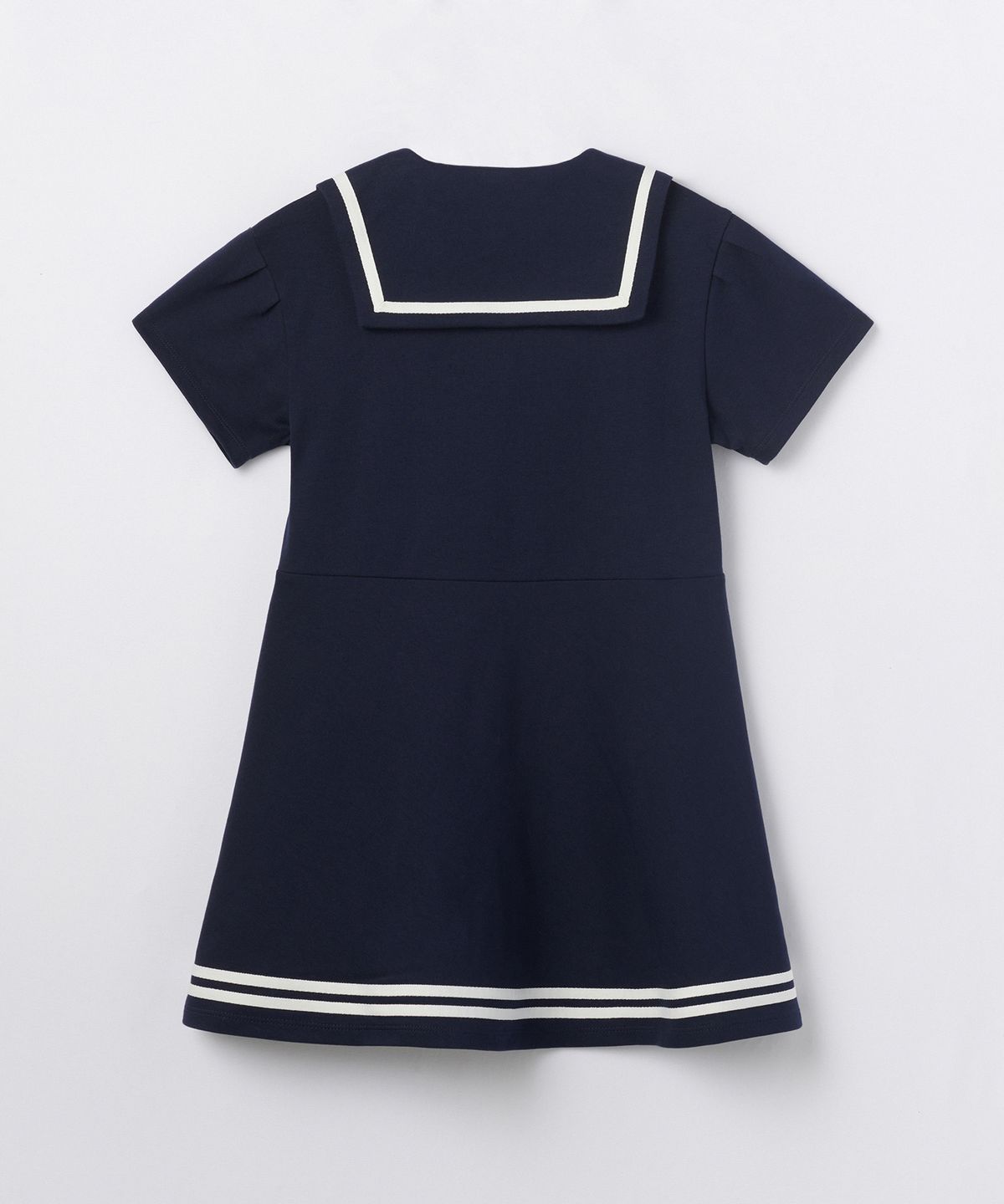 무신사 스탠다드 키즈(MUSINSA STANDARD KIDS) 세일러 저지 드레스 [네이비]