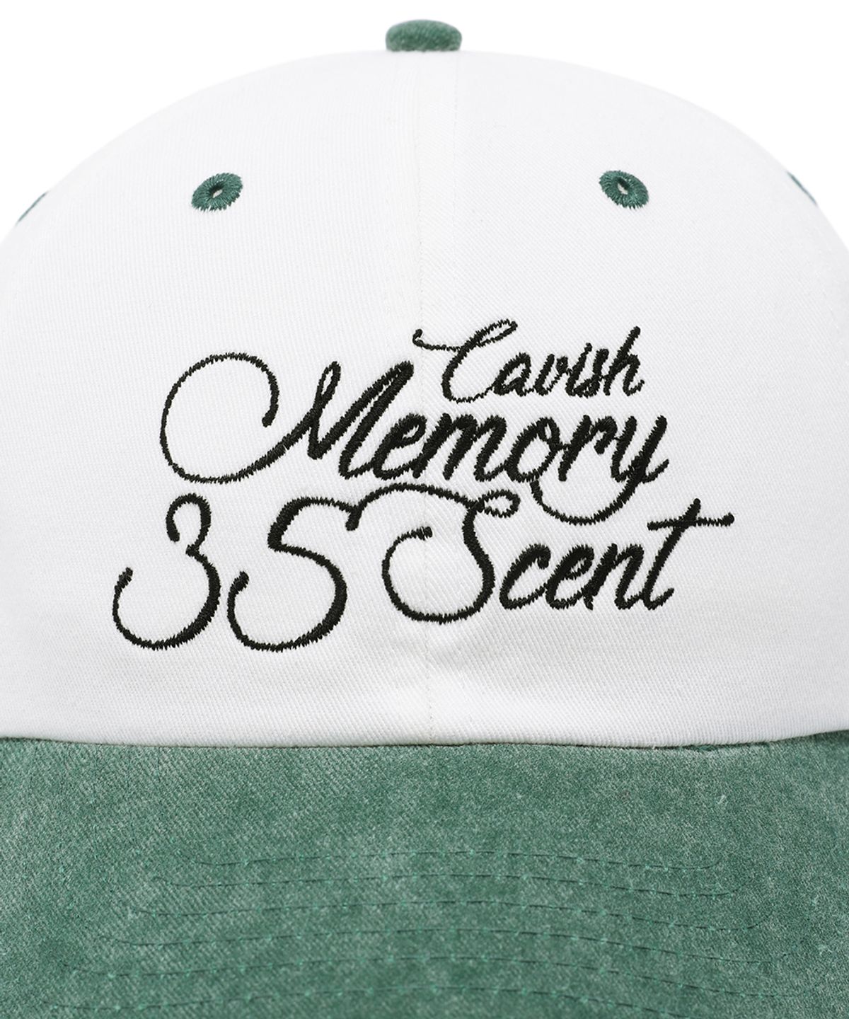 카비시(CAVISH) MEMORY 35SCENT BALLCAP WHITE(CV2DFUAB23B)