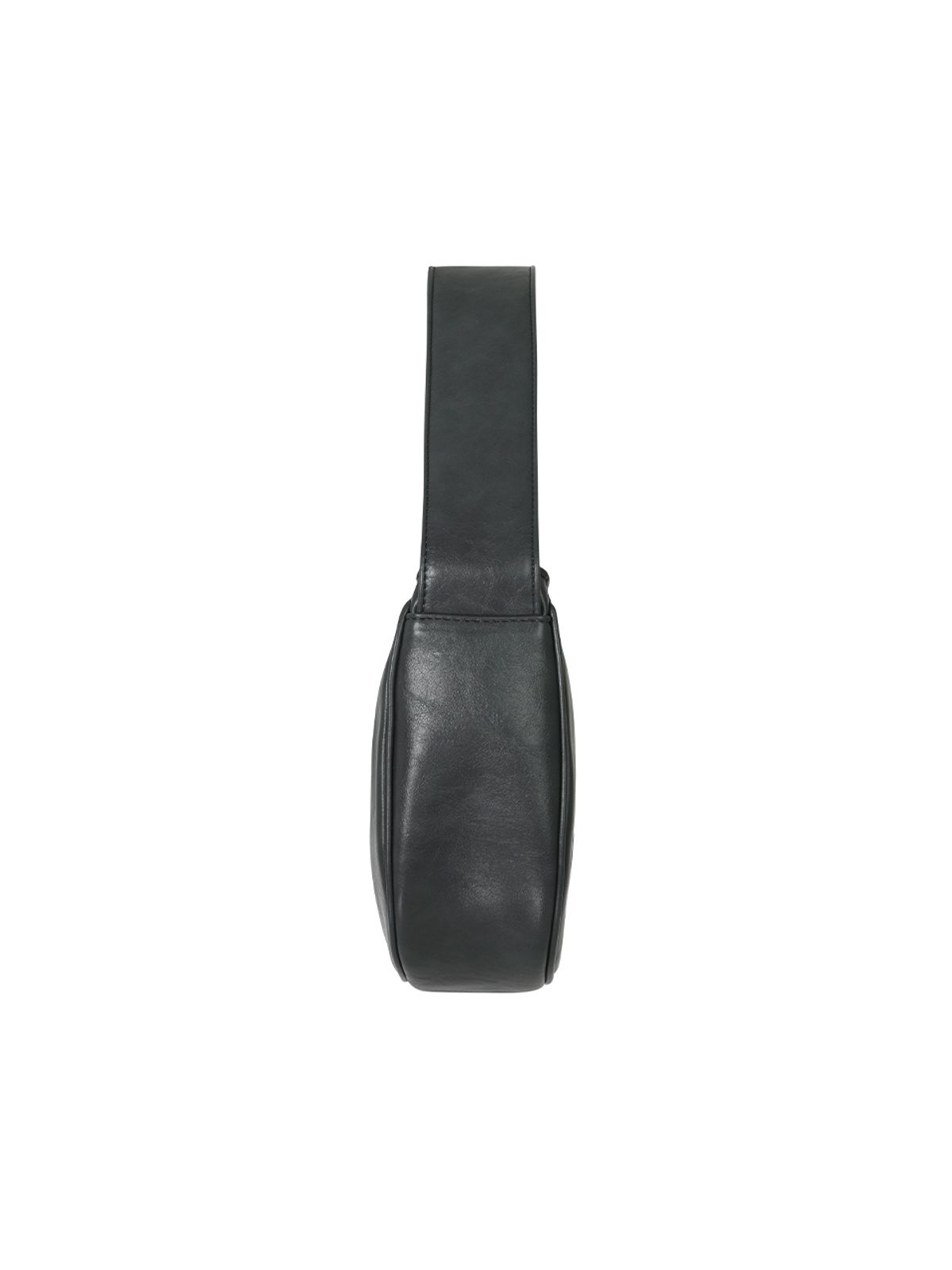 와이이이엘(YEEL) EMBROIDERED LOGO SHOULDER BAG CHARCOAL