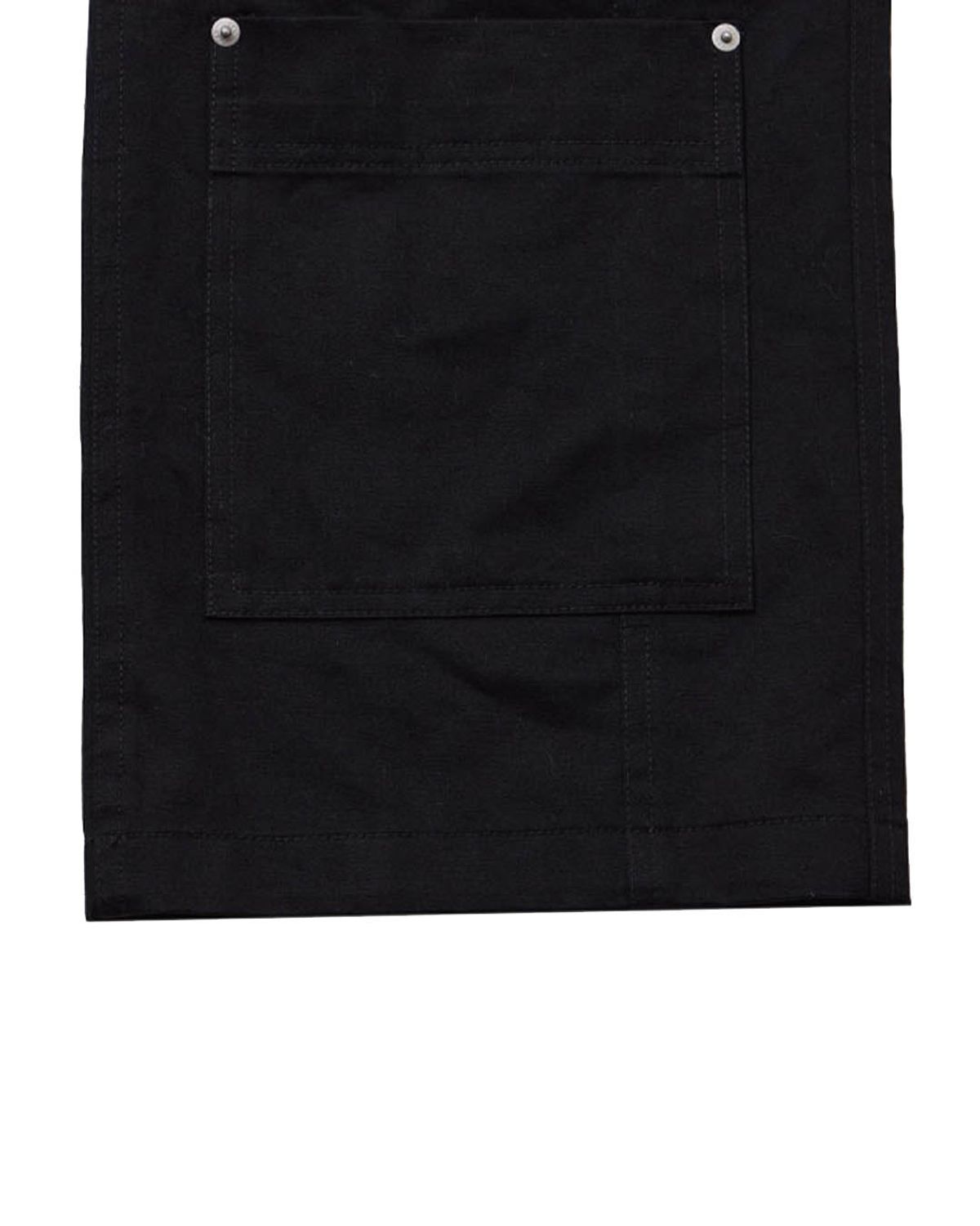 더뮤지엄비지터(THEMUSEUMVISITOR) METAL LOGO CARGO PANTS (BLACK)