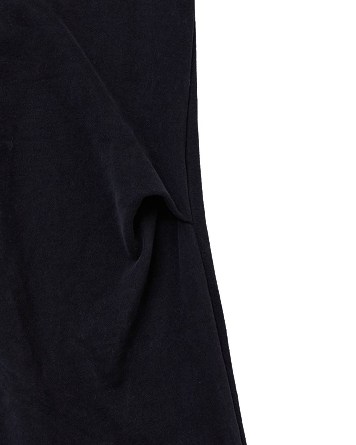더뮤지엄비지터(THEMUSEUMVISITOR) TV HEART LOGO SWEATPANTS (BLACK)