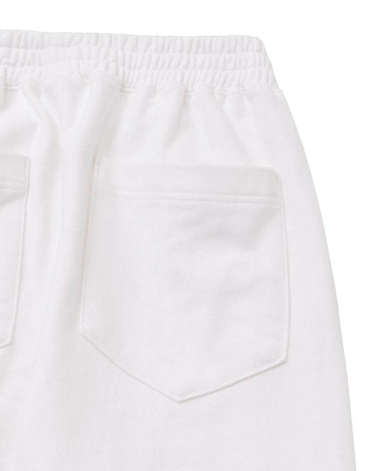 더뮤지엄비지터(THEMUSEUMVISITOR) TV HEART LOGO SWEATPANTS (WHITE)