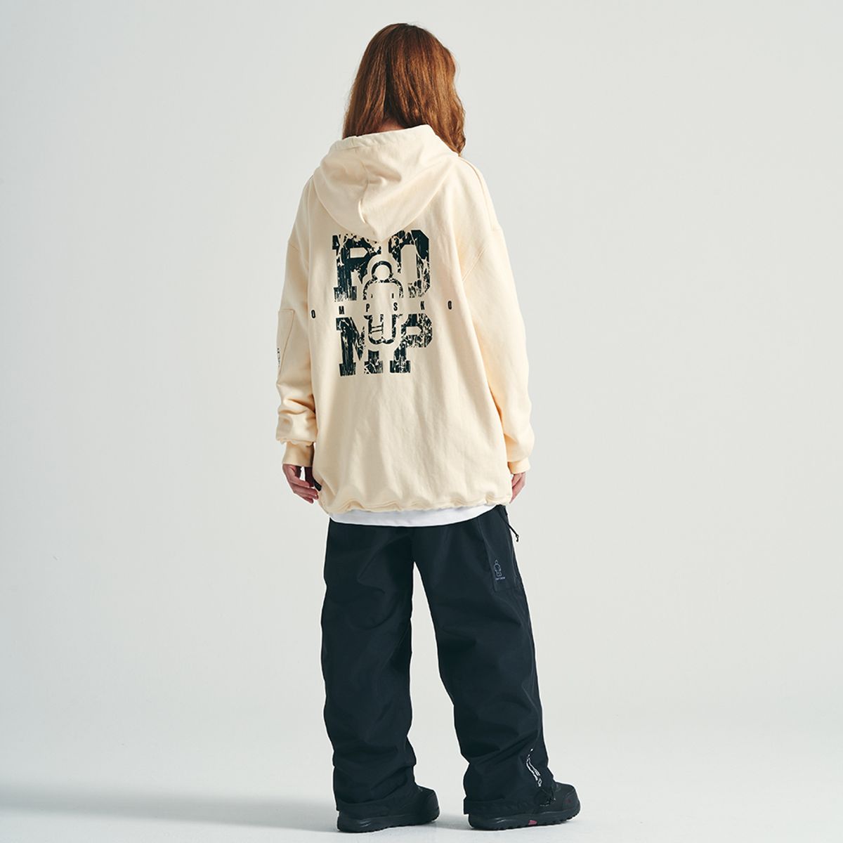 롬프(ROMP) TF CRACK HOODIE (IVORY)