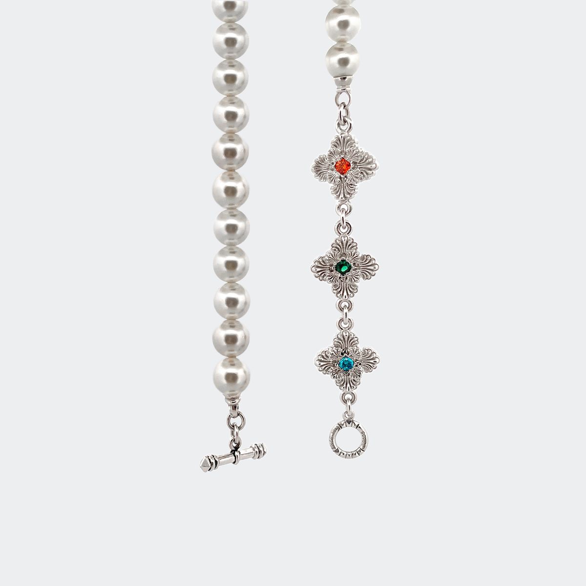 스쿠도(SCUDO) shell point pearl necklace [extrabold]